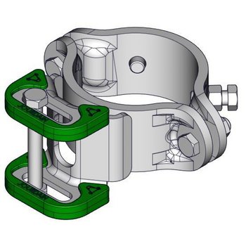 Riegelhalter Surlock für Autolock Torveriegelung, Ø 102 mm