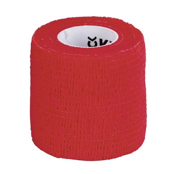 EquiLastic selbsthaftende Bandage, rot, 5 cm breit