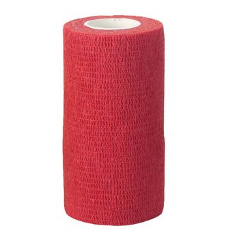 EquiLastic selbsthaftende Bandage, 10 cm rot