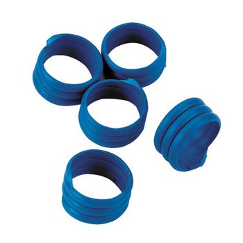 Spiralring,16mm, blau,Kunstst. zu 20 St. im Pack