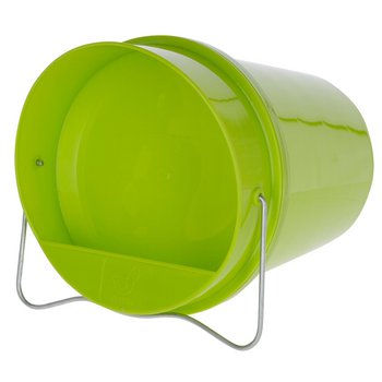Geflügel-Tränkeeimer, 6 Liter, Kunststoff, grün