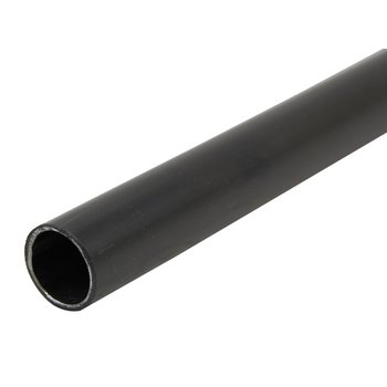 Klemmsystem Rohr 28 mm, 0,8 mm PE-beschichtet, schwarz ESD, 4 m, 10 Stück